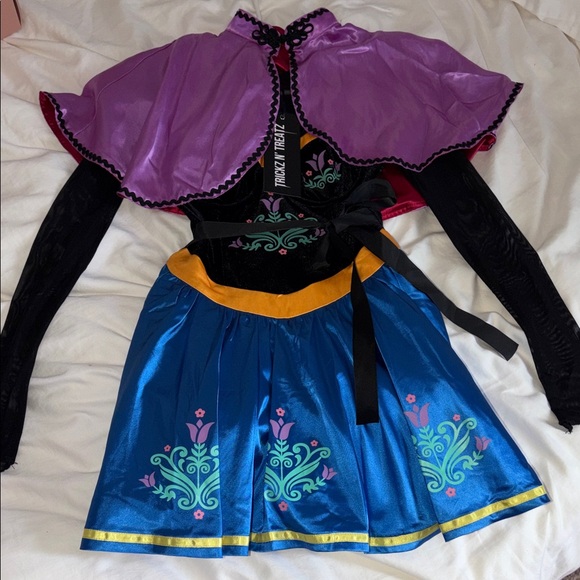 Frozen Anna Nasty Gal Costume Set  Nordic Princess XS - Picture 2 of 6
